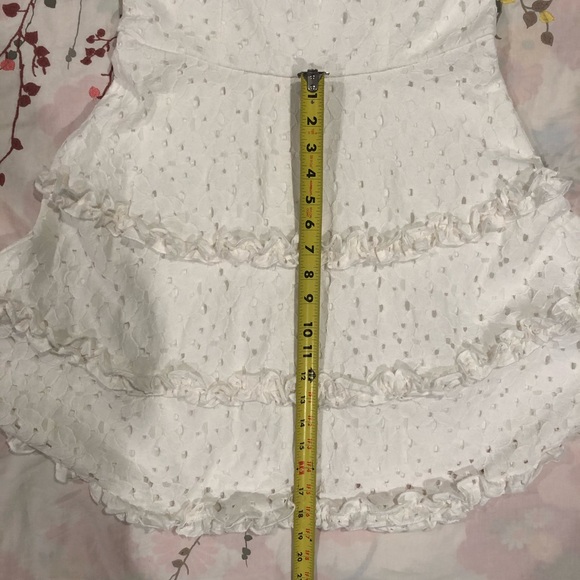 Floral Lace Ruffle Altar’d State Rosalie Dress - Picture 9 of 11